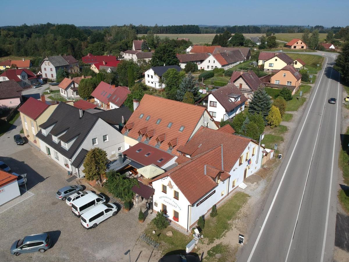 Penzion Samorost Jarosov nad Nezarkou Exteriör bild